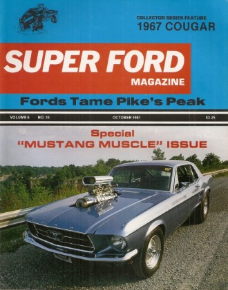 SUPER FORD UNCIRCULATED 1981 OCT - MUSTANG SPECIAL, CAMMER